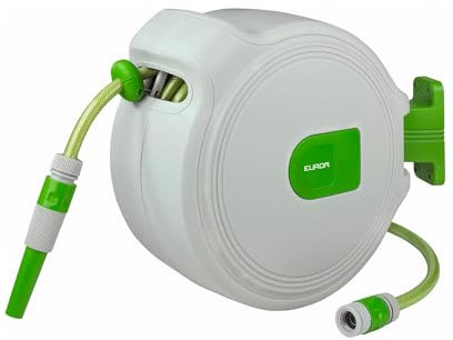 automatik Schlauchtrommel Gartenschlauch Schlauchwagen Schlauch-Aufroller