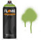 Molotow Flame Orange Spray Paint - Matt Acrylic 400ml Can Grass Green FO-628
