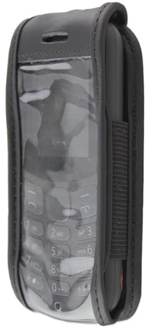 caseroxx Ledertasche für Nokia 130 (2017) | Hochwertige Tasche mit Gürtelclip zum sicheren Tragen am Gürtel, aus Echtleder