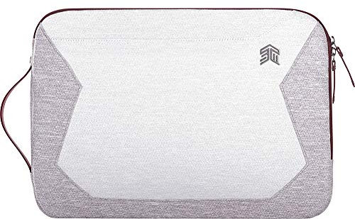 STM Bags Myth Sleeve 13 für Microsoft Surface Pro & Surface Laptop - Windsor Wine [Gepolstertes Hauptfach I Abnehmbarer Schultergurt I Wasserabweisend I Zusatzfach mit integrierter Stylus-Schlaufe]