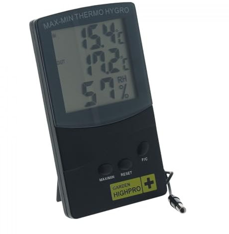 Garden Highpro Medium Thermo-Hygrometer