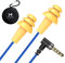Mipeace Work Earbuds Headphones, Ear Plug Headphones for Work-OSHA Approved Noise isolating Earbuds Earphones for Industrial Safety Construction