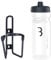 BBB Cycling BBC-03C Porte-Bouteille de vélo Noir/Transparent 550 ML
