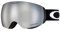 Oakley Flight Deck M OO7064 Iridium-Skibrille für Herren und Damen, inkl. Designer-Brillen-Set, Schwarz