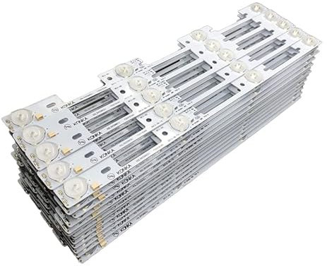 TV Replacement Parts- 300pcs compatible with Toshiba 40L5400 40L2400 DL3944(A) F DL4045i Backlight Strips Kit 4 LED Lamps Lens 6 Bands KDL40SS662U KDL39SS662U