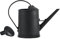 F Fityle Regadera de 2L con Cabezal rociador Desmontable, Herramientas de jardín portátiles de Gran Capacidad, Tarro Decorativo práctico Esmerilado para Patio, Negro