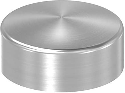 STEINBACHER© | Edelstahl Endkappe zum Überstecken für 42,4mm, V4A