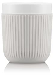 Bodum DOURO Einwandige Porzellantasse mit Silikonhülle, 0,3 l