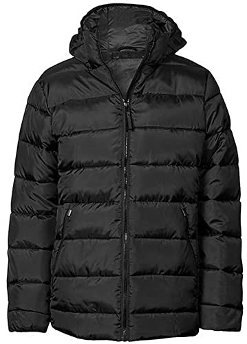 Tee Jays - Kapuzenjacke für Damen (XL) (Schwarz)