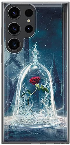 ERT GROUP Handyhülle für Samsung S23 Ultra Original und offiziell Lizenziertes Disney Muster Beauty and The Beast 002 optimal an die Form des Handy angepasst, hülle aus TPU