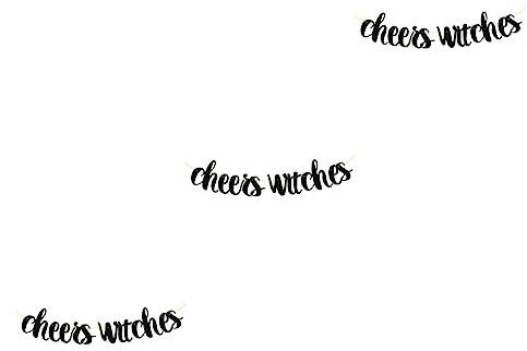 Abaodam 3sätze Cheers Witches Banner Halloween Deko Für Partys Innen Und Außendekoration Einfach Zu Verwenden Kompaktes Design Perfekter Fotohintergrund Für Halloween-feiern