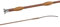 JA Horse Fleck Feldmann Balance Premium Pferd Reiten Dressurgerte Gerte Reitgerte (120 cm, karamel)
