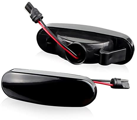 VOIV Blinkerleuchte 2 STÜCKE Seitenmarkierungsleuchte Blinkerlampe Für FIAT Panda Punto Evo Stilo Qubo Lancia Musa (350)