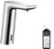 Mitigeur lavabo infrarouge HANSGROHE Metris S chrome + nettoyant Briochin