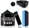 Allony Pâte Réparatrice Cuir Noir, Kit Rénovation Cuir, Crème Réparatrice Cuir, Rénovation Cuir Canapé pour Chaussures,Veste en Cuir,Siège de Voiture,Canapé (50g,Noir)