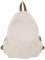 Ruarby Schulrucksack im japanischen Stil, modisch, für Damen und Herren, Segeltuch, Laptop-Rucksack, coole Buchtasche, Studentententasche, beige