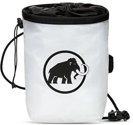 Mammut Sender Light - Borsa porta gessetti, accessori per arrampicata, peso ridotto, ideale per acque profonde, taglia unica, colore: bianco