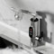Yalsfowe Elektrischer Wasserhahn mit Durchlauferhitzer, 1080 ° drehbarer Durchlauferhitzer Armatur mit Digitalanzeige Edelstahl, 3300W elektrischer Wasserhahn für Küche und Bad