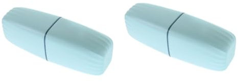 Healeved 2stücke Multi-funktionaler Reise-zahnbürstenbehälter Mit Integriertem Zahnputzbecher Tragbar Und Praktisch Für Unterwegs Für Camping Und Geschäftsreisen