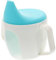 IWOWHERO Gobelet En Plastique Pour Bébé De 150 Ml Avec Poignées Et Graduations Pour Tout-petits Garçons Et Filles 3 Couleurs