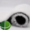 KJoBDwz Tappeto artificiale bianco per prato sintetico, spessore 3,5 cm, tappeto in erba artificiale per decorazione patio prato (100 x 200 cm)