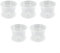 ZAMETTER Phalaenopsis Vaso per orchidee trasparente, per piantare piante dure, kit di rinvaso per orchidee