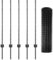 vidaXL Euro Zaun mit 10 U-Pfosten Grau 1x10 m Stahl