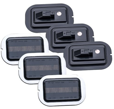 NSLUMO LED-Spiegelblinker für V/W C/rafter SY SZ 2017-2025 e-C/rafter | 2019-2024 MAN TGE 2017-2025, 6Pcs orange klare Linse Blink Signal Blinker, IP67 E4 Canbus Plug-and-Play