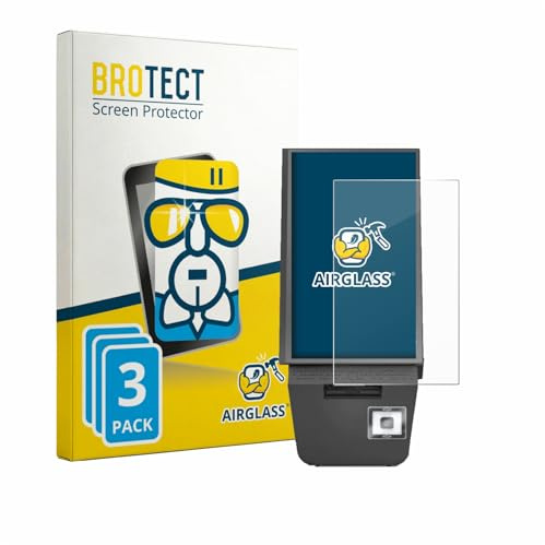 BROTECT 3 Stück Schutzglas für Pyramid Computer POLYTOUCH® PIXI 15.6 Basis Schutzfolie Panzer Folie Glas[Extrem Kratzfest, Anti-Fingerprint, Ultra-]