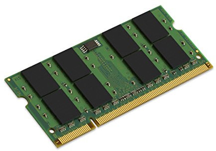 Kingston KVR800D2S6/2G - Memoria RAM de 2 GB (800 MHz DDR2 Non-ECC CL6 SODIMM, 200-pin, 1.8V)