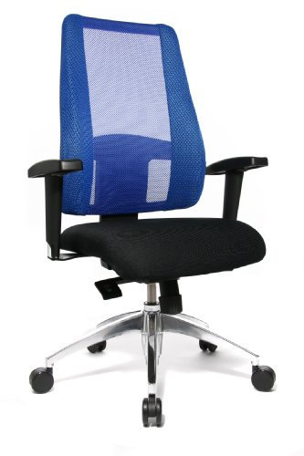 Topstar LT29BT W506 BrodrehstuhlLady Sitness Deluxe, schwarz/blau