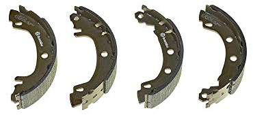 Brembo S68522 Bremsbacken, Anzahl 4 | Kompatibel mit: HYUNDAI i20 II Coupe, RENAULT MEGANE I, MEGANE I Cabriolet, MEGANE I Classic, MEGANE I Coach