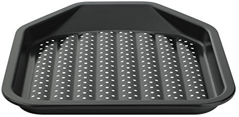 Prestige Inspire Non Stick Chip Tray for Oven - Multipurpose Crisper Great for Chips & Wedges, Dishwasher Safe, Heavy Gauge Carbon Steel Bakeware, 36cm