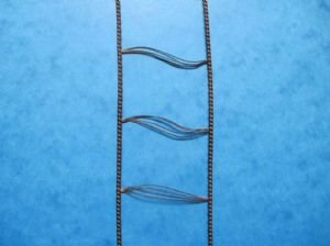 uk-blindparts 50MM(2) VENETIAN BLIND LADDER WEBBING-LADDER CORD DARK BROWN