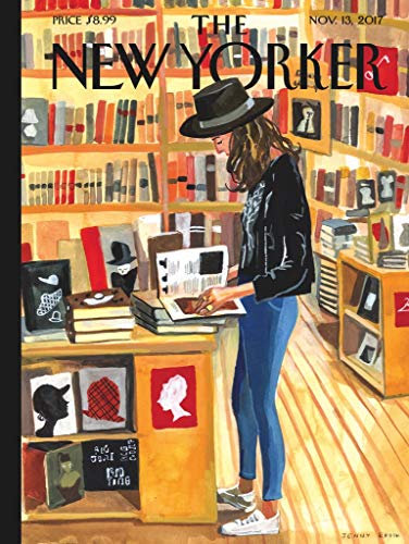 New York Puzzle Company - New Yorker At the Strand - 1000 Piece Jigsaw Puzzle