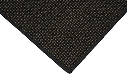 Teppich Janning Sisalteppich umkettelt Gemustert Ebenholz schwarz 100% Sisal gekettelt - Verschiedene Größen (250 x 350 cm)