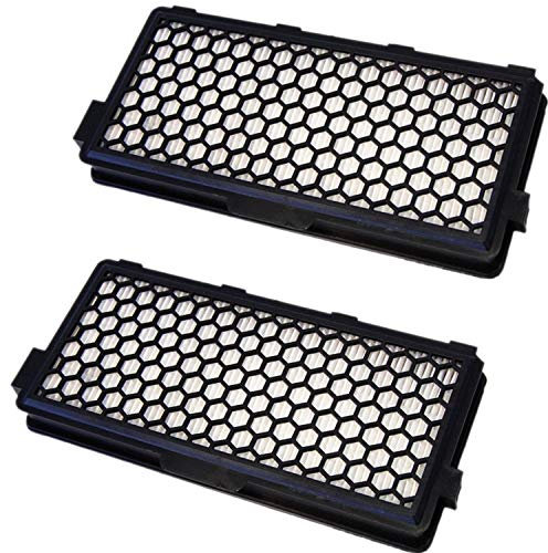 2x Active AirClean-Filter, SF-AA 50 /SF AA 50 Filterpatrone Luftfilter Kompatibel mit Miele C2 C3 EcoLine Plus, C3 Cat & Dog PowerLine, S8340, SF-AP 50, SF-AH 50, 06169842 7226150 722617 Staubsauger