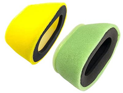 BENSOI Filtro in Spugna for Filtro Aria Moto Previene Polvere e Sporco Compatibile con KAYO T2 T4 K2 (Color : Yellow)