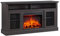 BALDERIA James Elektrokamin 1,50 m breit - Sideboardkamin, TV-Möbel mit 2-stufiger Heizung und einer Maximalleistung von 2000 W, realistischer 3D-Flammeneffekt, Fernbedienung, Timer - Dunkle Eiche