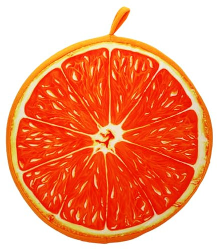 Gatuida Dekoratives Obst-sitzkissen Oranges Kissen Für Sofa Sitzkissen Fruchtdruck Polyesterfaser Pp-baumwollfüllung Multifunktional Für Home Office Und Terrasse