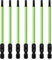 K Kwokker 7PCS 3MM Allen Wrench Drill Bits, 1/4 Inch Hex Shank Hex Screwdriver Bit Set, 100MM Long Allen Key Bit Set for Assembling Furniture