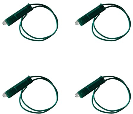 Lampada Led Per Pulsante Comando Illuminabile, Compatibile Con Bticino Axolute, Compatibile Con Bticino Living Now (4 Pezzi, Verde)
