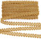 FINGERINSPIRE 18m 26mm Metallic Braid Trim Gold Blumenform Spitzenband Verschönerung Spitzenborte Für Weihnachten Urlaub Dekoration Hochzeit DIY Kleidung Accessoires Schmuck Handwerk Nähen
