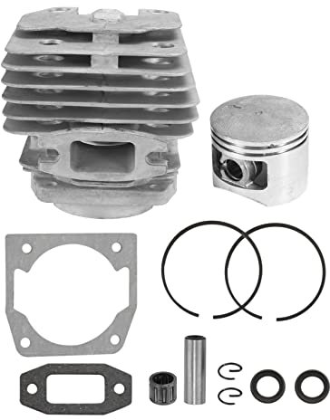 Piarktoy 1 Satz Durchmesser 45mm Kettensäge Zylinder und Set Fit 52 52Cc Kettensäge Ersatzteile für Benzin/Öl Kettensäge