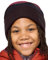 Jack Wolfskin Unisex Kinder Stripy Knit K Beanie-Mütze, Pink Lemonade, M EU