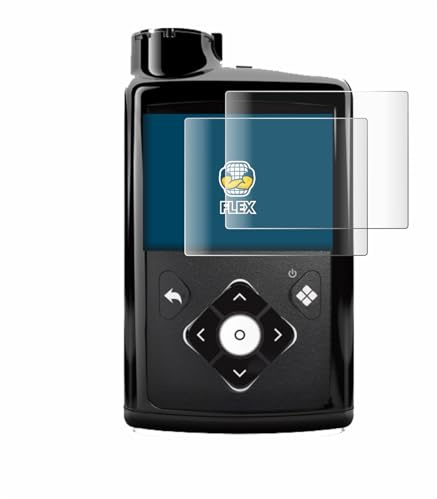 BROTECT Schutzfolie für Medtronic Minimed 780G | 2 Stück Transparenter Displayschutz Made in Germany Klare Full-Screen Folie Full-Cover 3D Curved Montage Kit