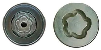 M&S Security Master Anti Theft Car Locking Wheel Nut Bolt Key Compatible with Land Rover Range Rover C