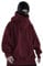 Ninja Hoodie Herren, Harajuku Pullover mit Kapuze Kapuzenpullover Hip Hop Schalkragen Rollkragenpullover Vintage Double Neckline Hoodie Oversized Fleece Sweatshirts Streetwear