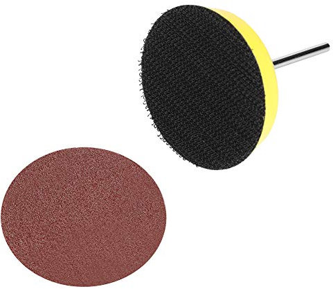 Bohrer-Schleifaufsatz, 60 Stück, 5,1 Cm Runde Rote Schleifscheiben, Stabschleifer, Schleifscheibe, Schleifbohrer-Aufsatz, Körnung 100, 240, 600, 800, 1000, 2000#, Schleifpapiere