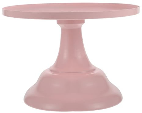 PHENOFICE 1pieza Soporte De Exhibición De Tartas De Hierro Elegante Base Para Pasteles y Decoración De Fiesta Para Cumpleaños y Celebraciones